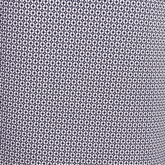 Mizzen Main Shirt Mens Size Large Classic Purple Geometric Stretch Career Button - Picture 9 of 12